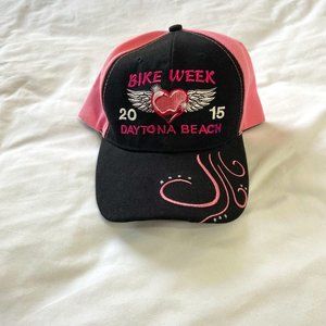 Woman's Daytona Bike Week 2015 Cap with Tags